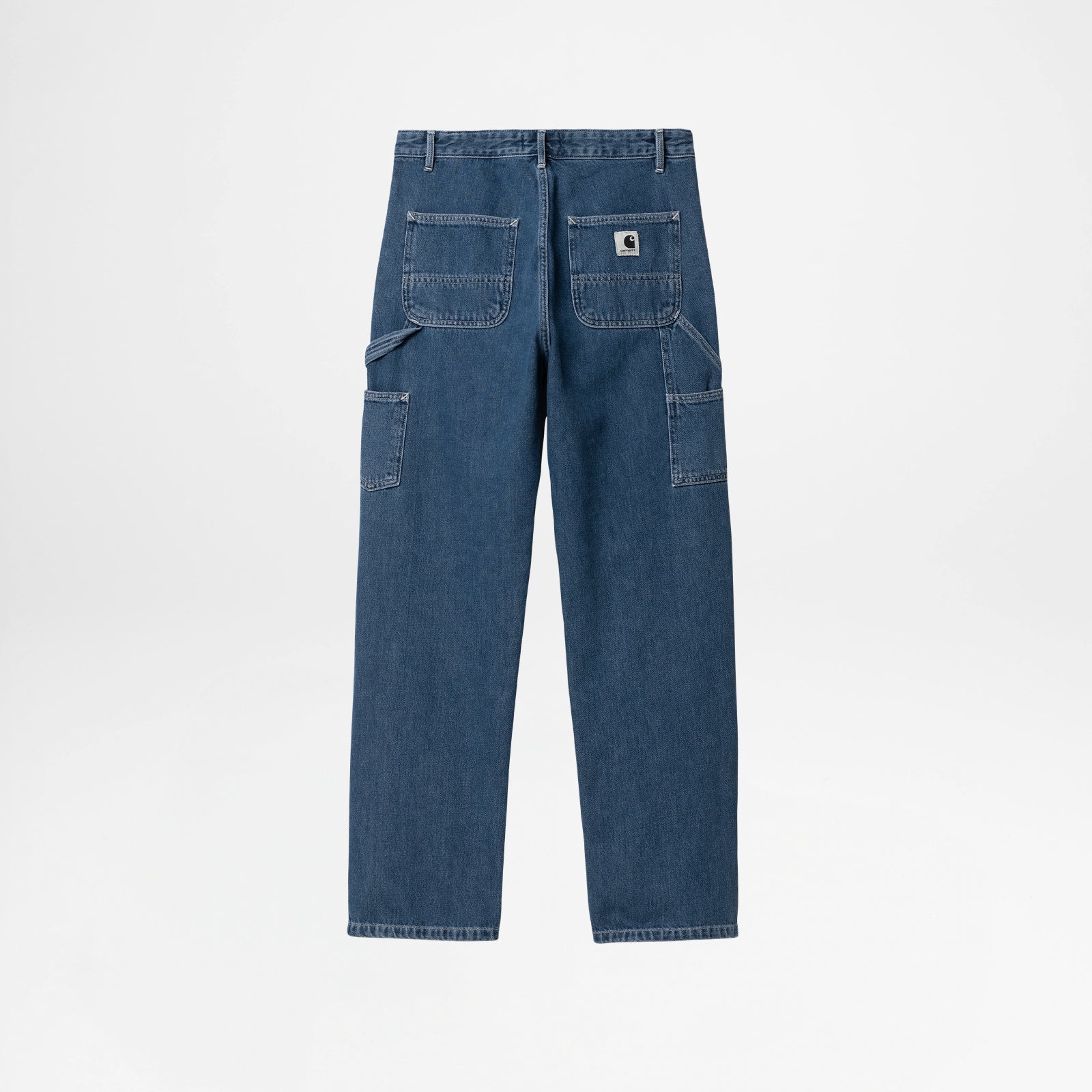 Girls Pierce Pant Straight Blue stone washed
