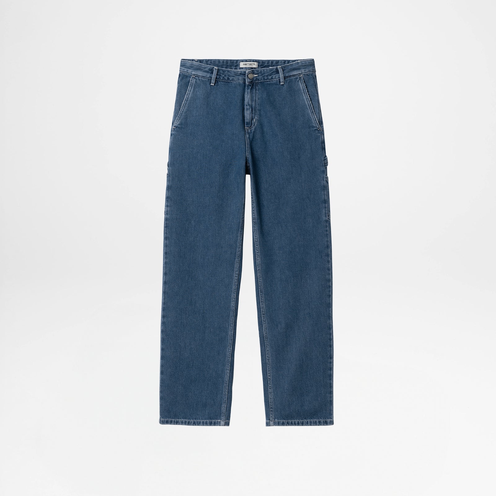 Girls Pierce Pant Straight Blue stone washed