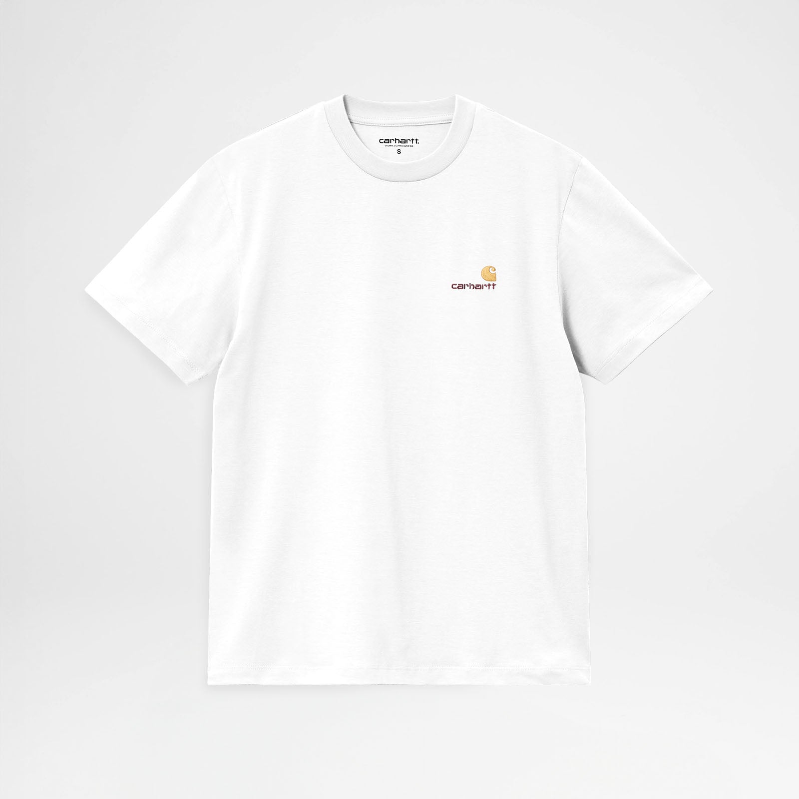 Girls American Script White