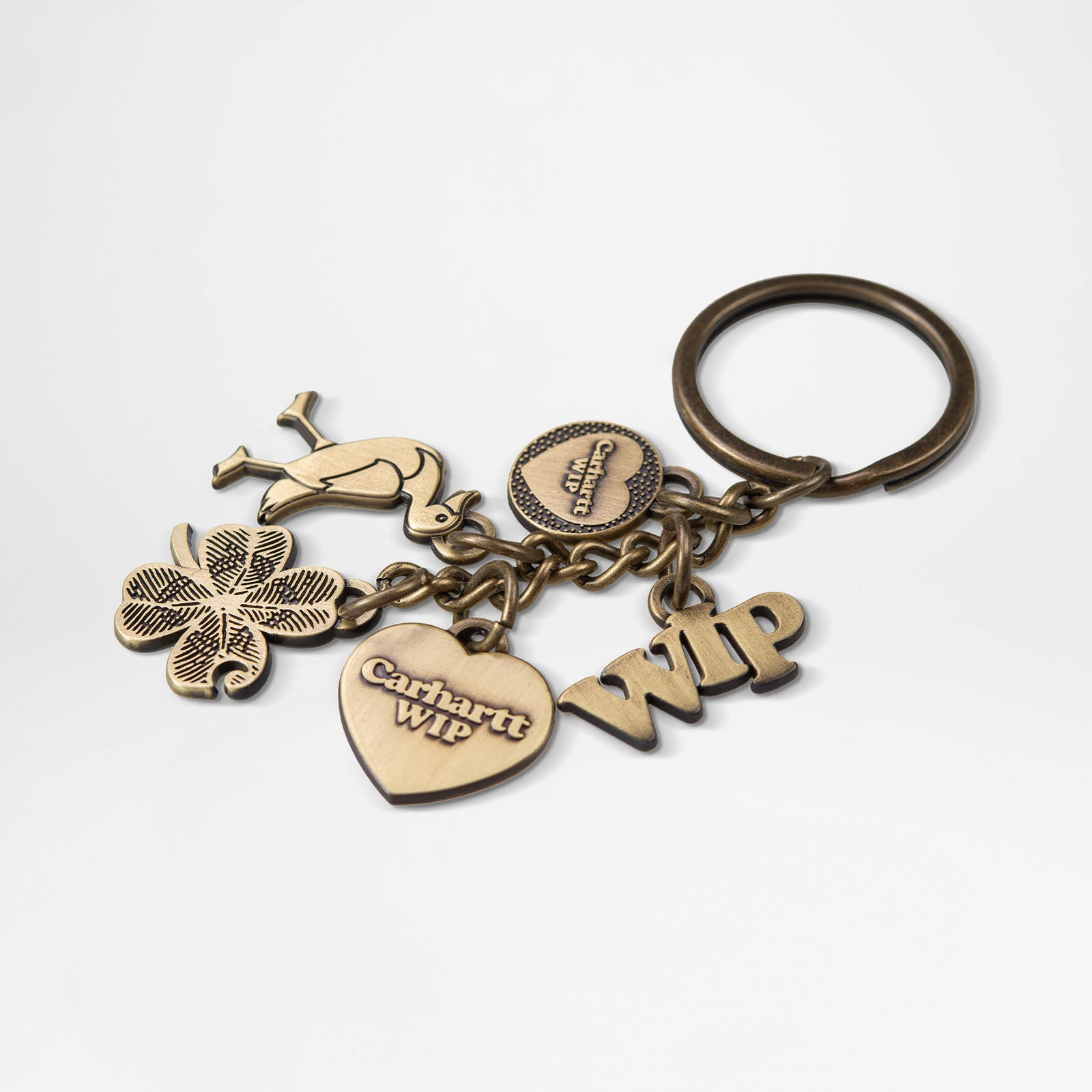 Charms Keychain Gold